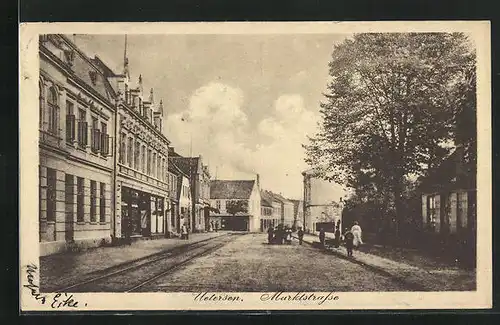 AK Uetersen, Blick in die Marktstrasse