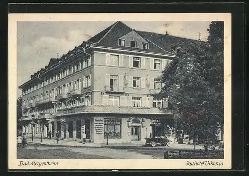 AK Bad Mergentheim, Kurhotel Viktoria