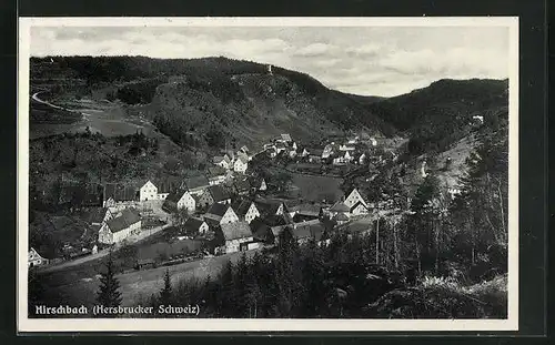 AK Hirschbach i. Hersbrucker Schweiz, Totalansicht der Ortschaft