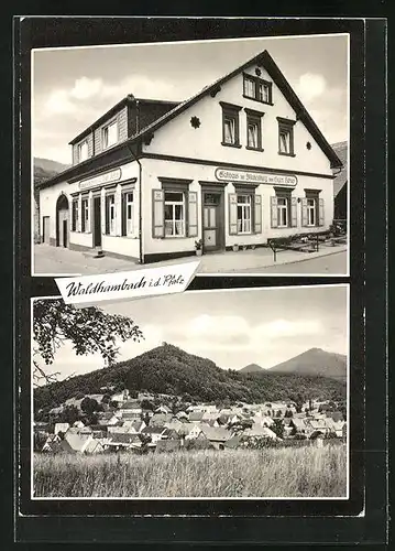 AK Waldhambach i. d. Pfalz, Gasthaus zur Madenburg