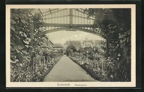 AK Duderstadt, Klostergarten