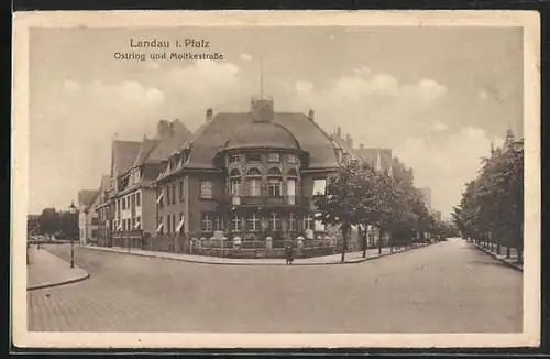 AK Landau i. Pfalz, Ostring und Moltkestrasse