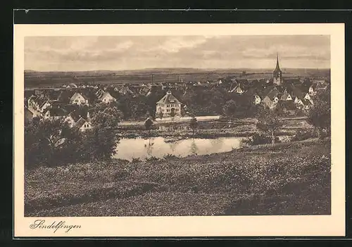 AK Sindelfingen, Blick nach dem Ort