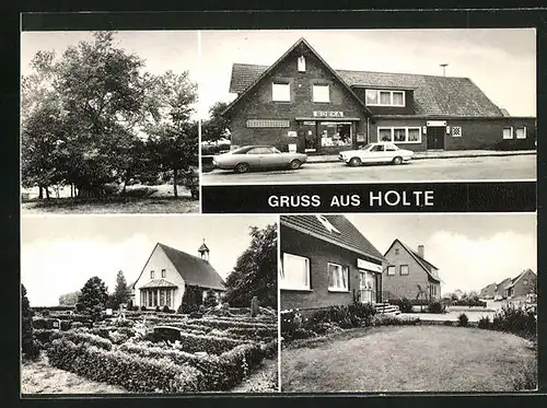 AK Holte /Wietzen, Gasthaus Frau Hindahl