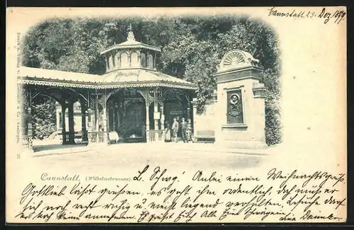 AK Cannstatt, Wilhelmsbrunnen