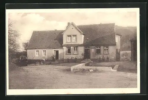 AK Dannenfels, Gasthaus zum Donnersberg, Bastenhaus