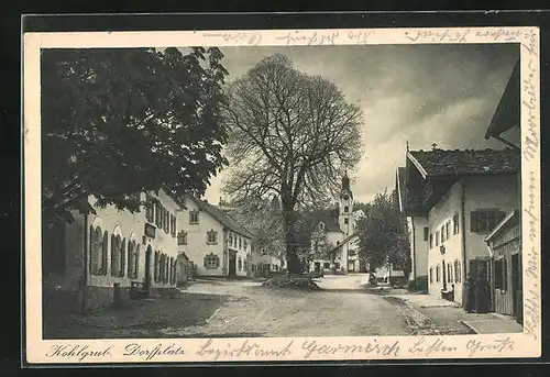 AK Kohlgrub, Dorfplatz