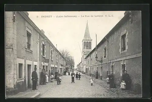 AK Indret, La Rue de Lorient