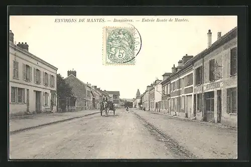 AK Bonniéres, Entrée Route de Mantes