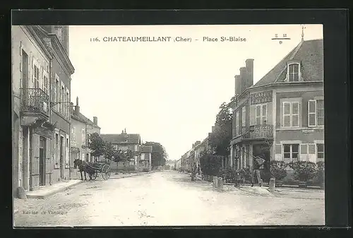 AK Chateaumeillant, Place Saint-Blaise