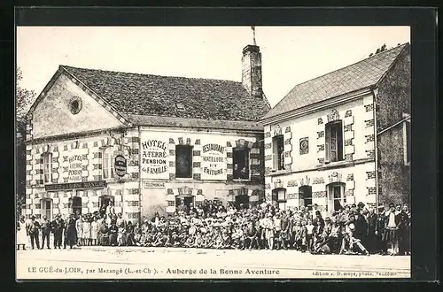 AK Le Gué-du-Loir, Auberge de la Bonne Avneture