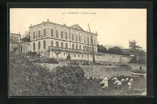 AK Condom, l'Ecole Laique