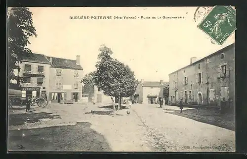 AK Bussière-Poitevine, Place de la Gendarmerie