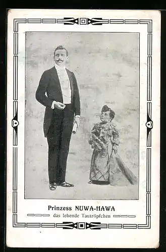 AK Prinzess Nuwa-Hawa als lebendes Tautröpfchen