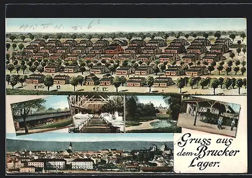 AK Bruck a. d. Leitha, Brucker Lager, Mannschafts-Baracke