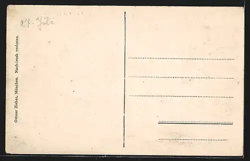 AK Kaprun /Giselabahn, Dorf, vom Wasser gesehen