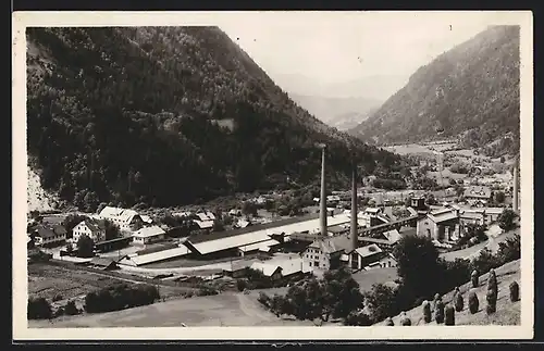 AK Radenthein, Blick auf das Magnesitwerk