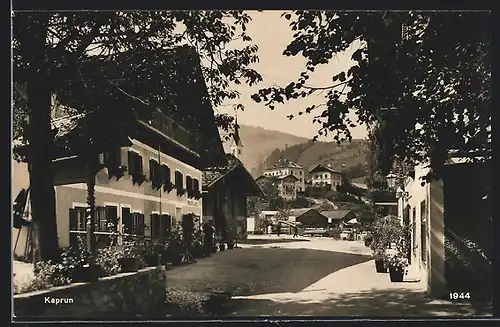 AK Kaprun, Strassenpartie mit Orglers Café
