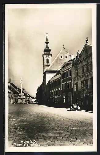 AK Horn, Piaristenplatz