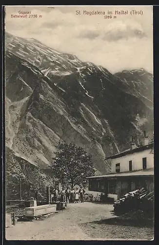 AK St. Magdalena im Halltal, Gasthaus