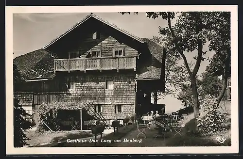 AK Salzburg, Gasthaus Dax Lueg am Heuberg von Peter und Elise Brüggler