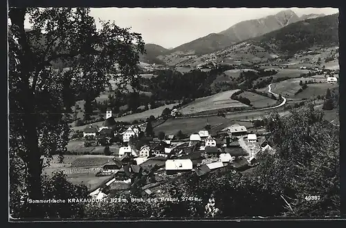 AK Krakaudorf /Stmk., Teilansicht gegen Preher