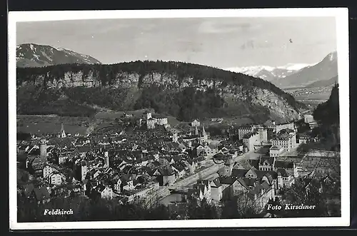 AK Feldkirch, Ortsansicht bei Tag