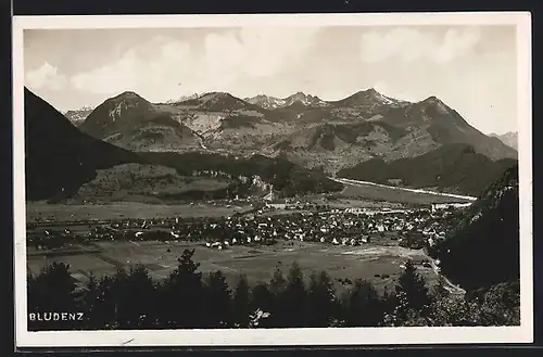 AK Bludenz, Ortsansicht bei Tag