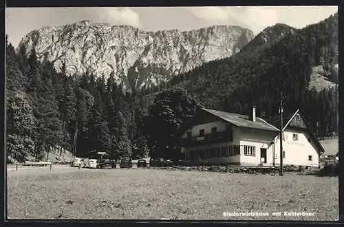 AK Nasswald, Binderwirtshaus mit Kahlmäuer