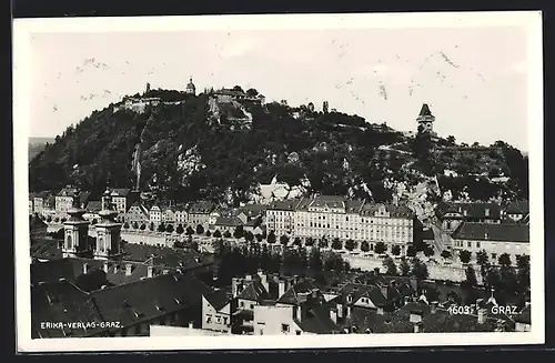 AK Graz, Ortsansicht bei Tag