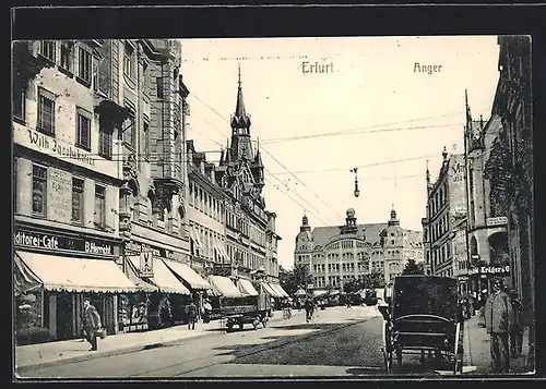 AK Erfurt, Anger mit Geschäften