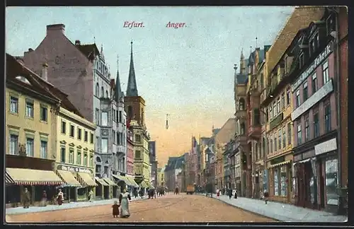 AK Erfurt, Blick auf den Anger