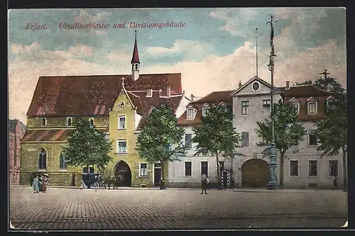 AK Erfurt, Ursulinerkloster und Divisionsgebäude