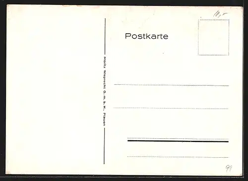 AK Erfurt, Thüringer Sängerknaben des Motettenchors, Szene aus dem Singspiel Der Überfall