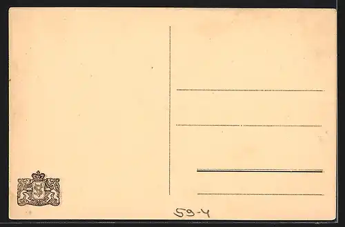 AK Kurioses Datum 11.11.1911, Landschaft bei Sonnenaufgang
