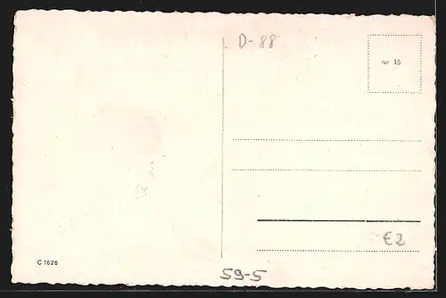 AK Zittau, Blumenuhr im Park