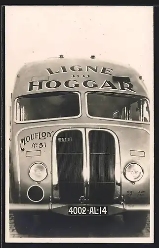 AK Car Pullman, Lugne du Hoggar, Autobus