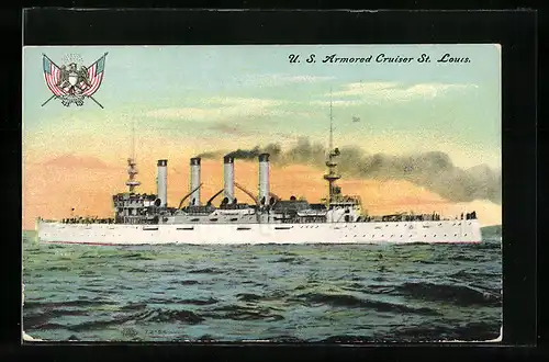 AK U. S. Armored Cruiser St. Louis