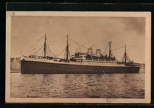 AK Doppelschraubendampfer Albert Ballin der Hamburg-Amerika Linie