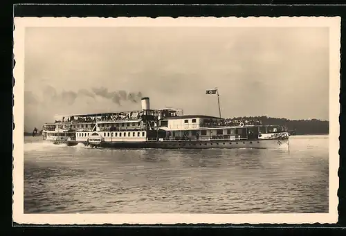 AK Expressdampfer Saturnus der Ersten Donau-Dampfschiffahrts-Gesellschaft