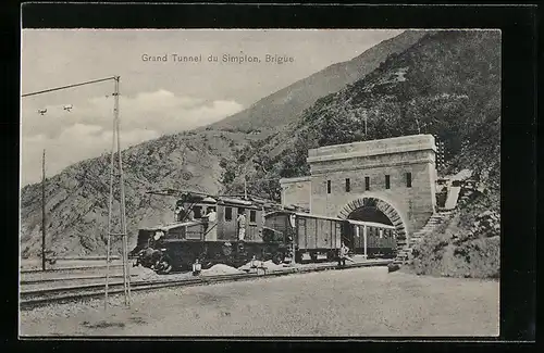 AK Brigue, Grand Tunnel du Simplon
