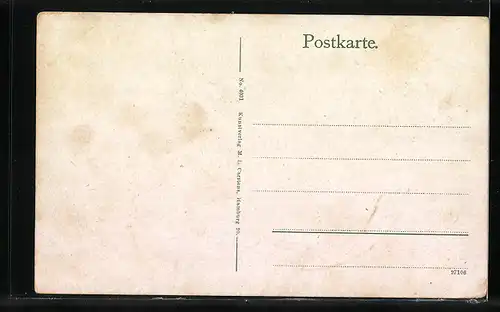 AK Kaiserin Auguste Victoria und HAPAG-Fahne