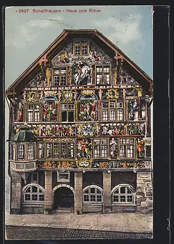 AK Schaffhausen, Haus zum Ritter