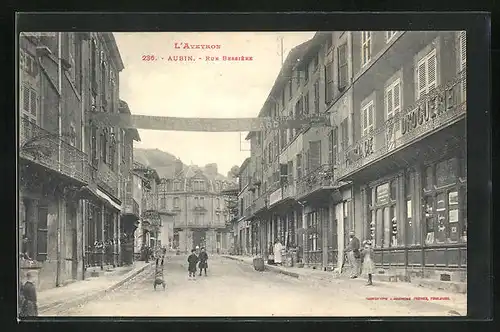 AK Aubin, Rue Bessière, Strassenpartie