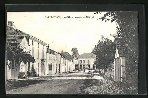 AK Saint-Fort-sur-le-Né, Avenue de Cognac