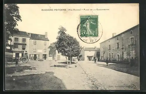 AK Bussière-Poitevine, Place de la Gendarmerie
