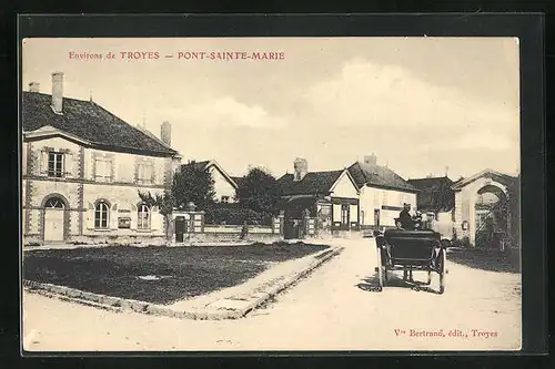 AK Troyes, Pont-Sainte-Marie, Ortspartie
