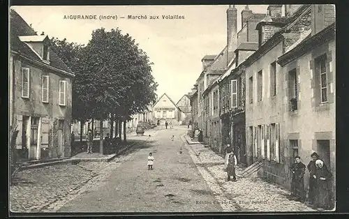 AK Aigurande, Marché aux Volailles