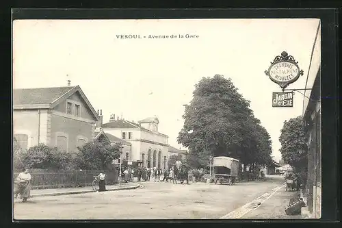 AK Vesoul, Avenue de la Gare