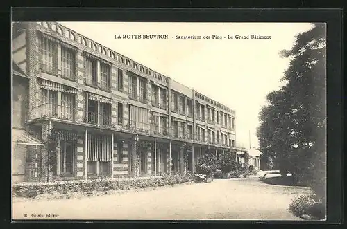 AK La Motte-Beuvron, Sanatorium des Pins, Le Grand Bâtiment